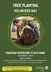 Fairview-Riverside State Park Tree Planting-November 9, 2024-Fairview Riverside State Park